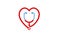Love Check Logo Symbol Design Illustration