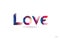 love colored rainbow word text suitable for logo design