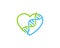 Love Dna Logo Icon Design