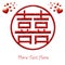 Love Double Happiness Chinese Wedding Symbols