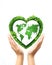 Love earth natural world environment caring for the planet