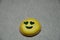 An in love emoji biscuit
