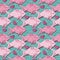 Love fish seamless pattern