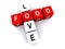 Love food word blocks