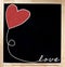 Love Frame on Blackboard