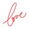 Love - hand lettering and script. Valentine day type for posters, greeting cards, t shirts, prints, stickers. Vector