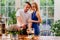 Love happy couple on romantic dinner with glass. guy pours champagne