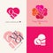 Love heart, Happy Valentines day cards, valentine day love beautiful