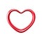 Love heart ring