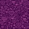 Love hearts seamless pattern. Doodle heart. Romantic background. Vector illustration