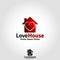 Love House Logo - Lovely Family Live Place