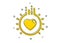 Love icon. Heart sign. Dating profile. Vector