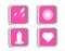 Love icon set