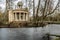 Love Islet Pavilion in December, Kemeri Landscape Park, latvia