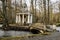 Love Islet Pavilion in December, Kemeri Landscape Park, latvia