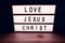 Love Jesus Christ