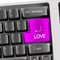 Love on keyboard