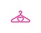 Love Laundry Icon Logo Design Element