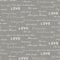 Love letters seamless vector gray pattern. Romantic valentine wrap paper design.