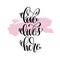 Love lives here hand written lettering positive quote