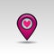 Love location icon