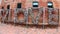 The love lock of the Distillery Historic District