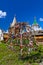 Love locks tree in Izmailovo Kremlin - Moscow Russian