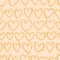 Love many line fabric gold seamless pattern