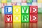 Love More Spelled Out in Alphabet Building Blocks