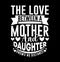 the love between a mother and daughter knows no distance graphic design mother and daughter tee