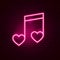 Love Music Neon Sign