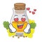 In love mustard oil wrapped in mascot box