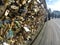 Love padlocks on Pont des Arts bridge, Seine river in Paris, France.