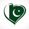 Love Pakistan emblem