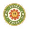 Love Peace Flower Sticker