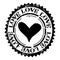 Love rubber stamp