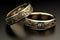 Love\\\'s Eternal Symbol: Wedding Rings, Generative AI