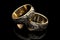 Love\\\'s Eternal Symbol: Wedding Rings, Generative AI