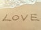 Love in the sand