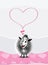 LOVE sheep card