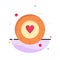 Love, Signal, Valentine, Wedding Abstract Flat Color Icon Template