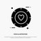 Love, Signal, Valentine, Wedding solid Glyph Icon vector