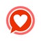 Love Talk Symbol Graphic Icon