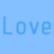 Love text wallpaper, beautiful text, sky Blue, poster, banner, design, cute, cool, trendy, love text.