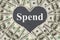 The love to spend money message