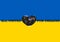 We love Ukraine, Peace to the World, All united for Ukraine, Slava Ukraini, Stop The War