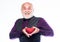 Love. valentines day. donor transplant. love and romance. Health care and treatment. problems with heart. bearded man