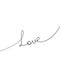 Love word continuous one line drawing, Calligraphy lettering free handwriting love