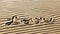 Love Written in the Rippled Sand, Great Sand Dunes National Park