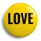 Love - Yellow Round Symbol Icon